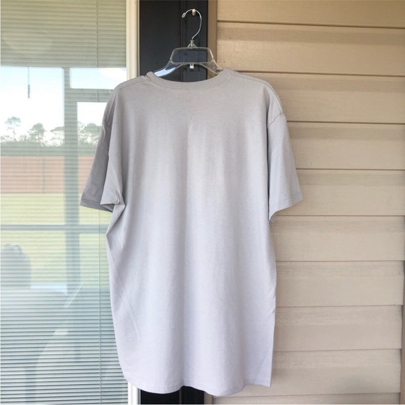 Vans 💯 % Cotton Graphic Skull Setter Gray Silver Black Short Sleeve Tee L - Picture 4 of 9